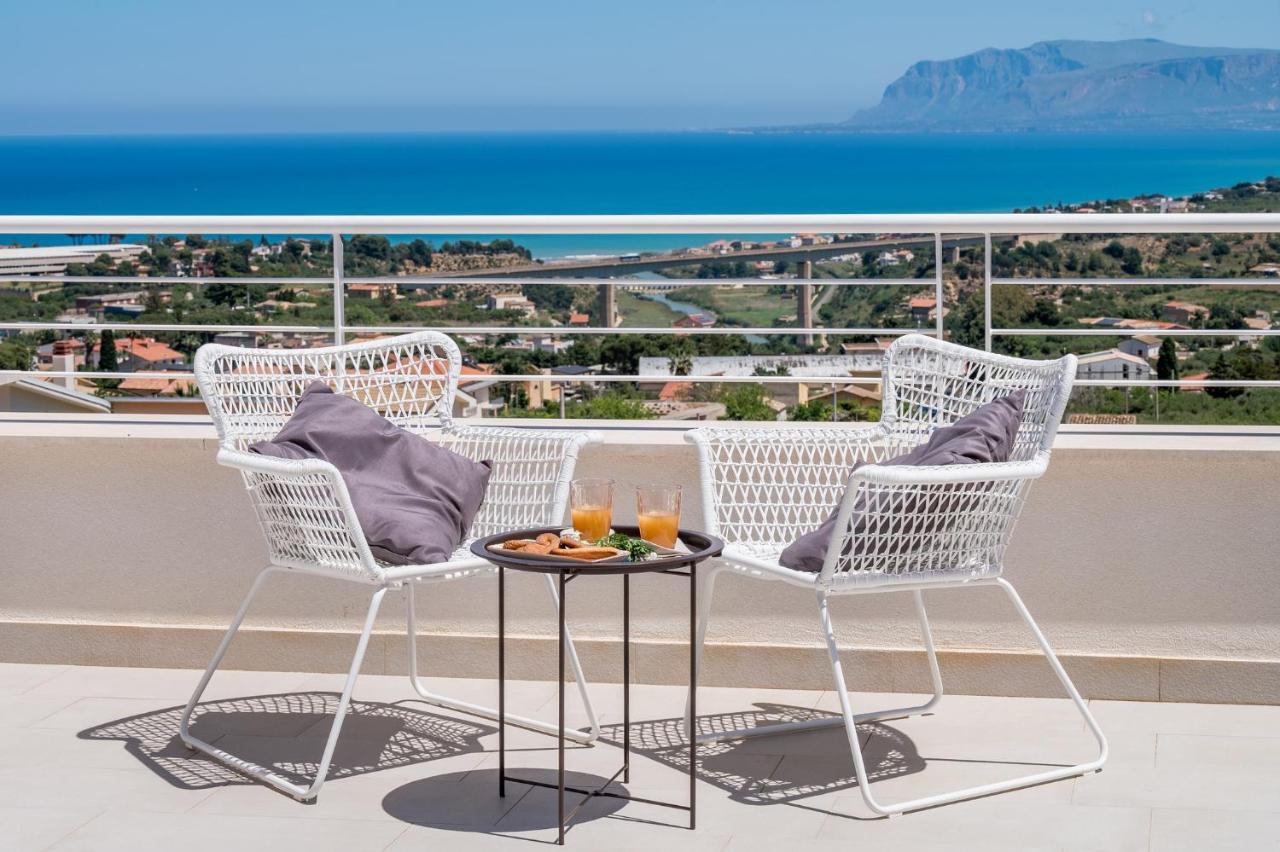 Villa Maria Con Piscina E Vista Mare Кастеламаре дел Голфо Стая снимка